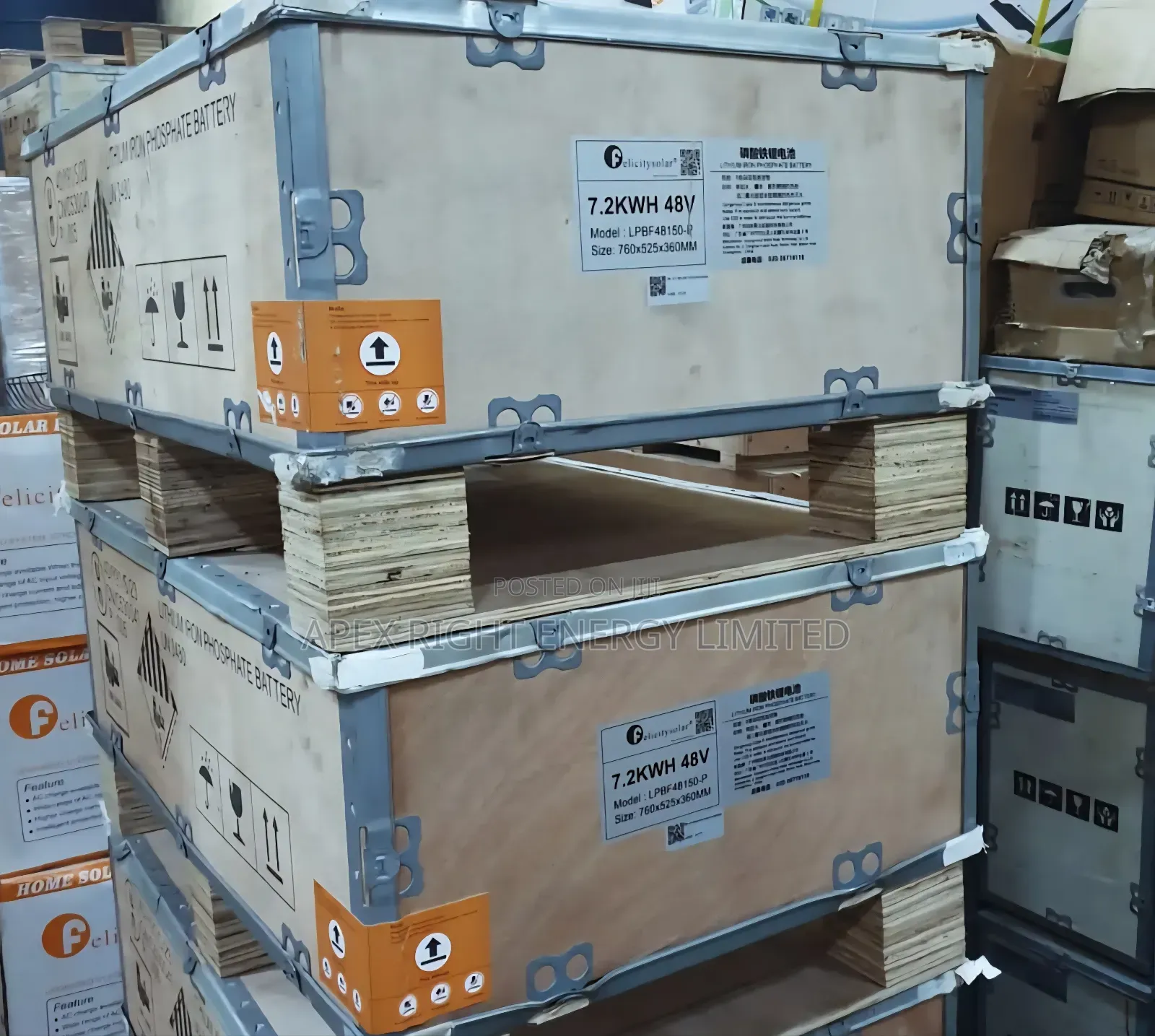 7.2kwh Felicity Lithium Battery 51.2v Lbpf 5-yrs Warranty