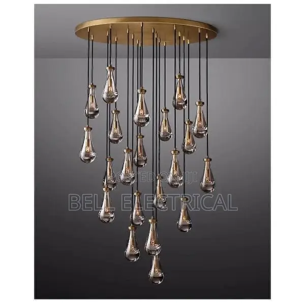 Vintage Gold American E14 Bulb Changeable