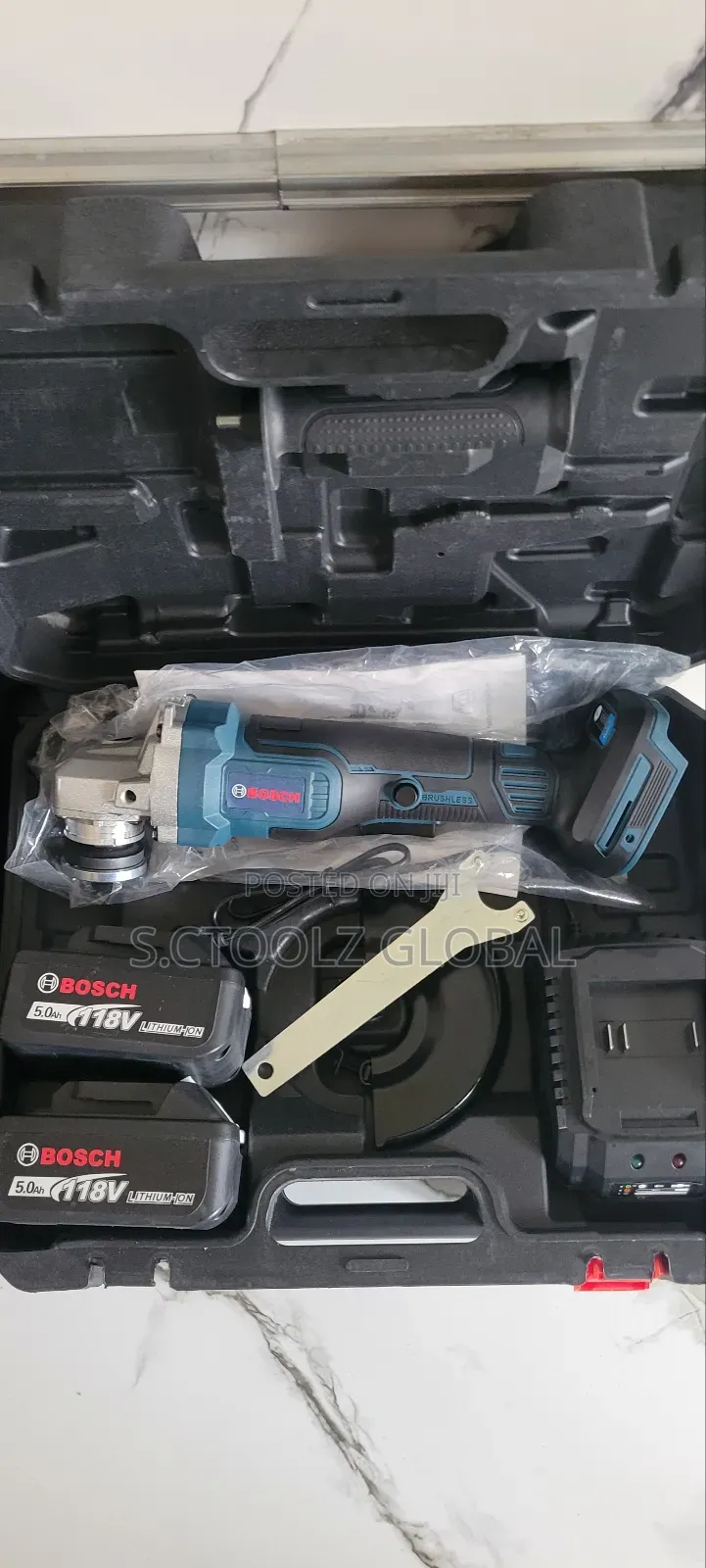 Bosch Cordless Angle Grinder 125mm