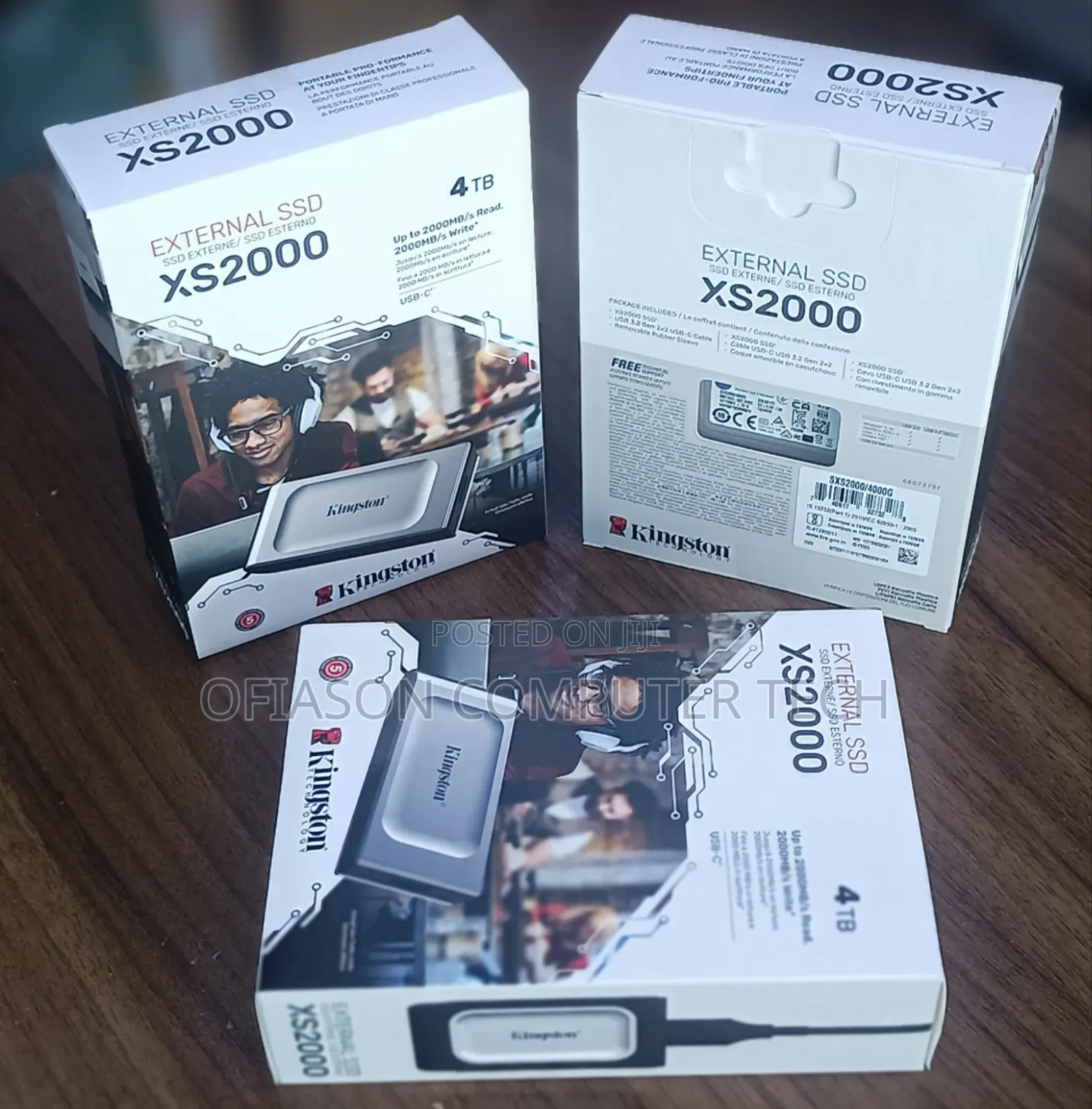 Kingston External SSD Xs2000 4tb