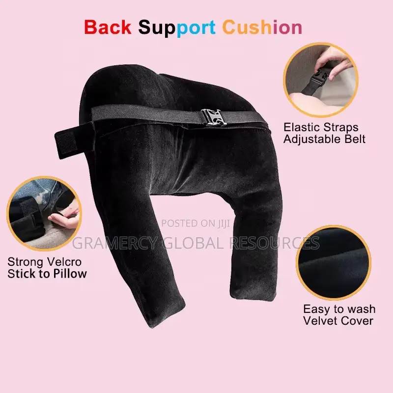 BBL Pillow Back Cushion Support 2-In1 Pack