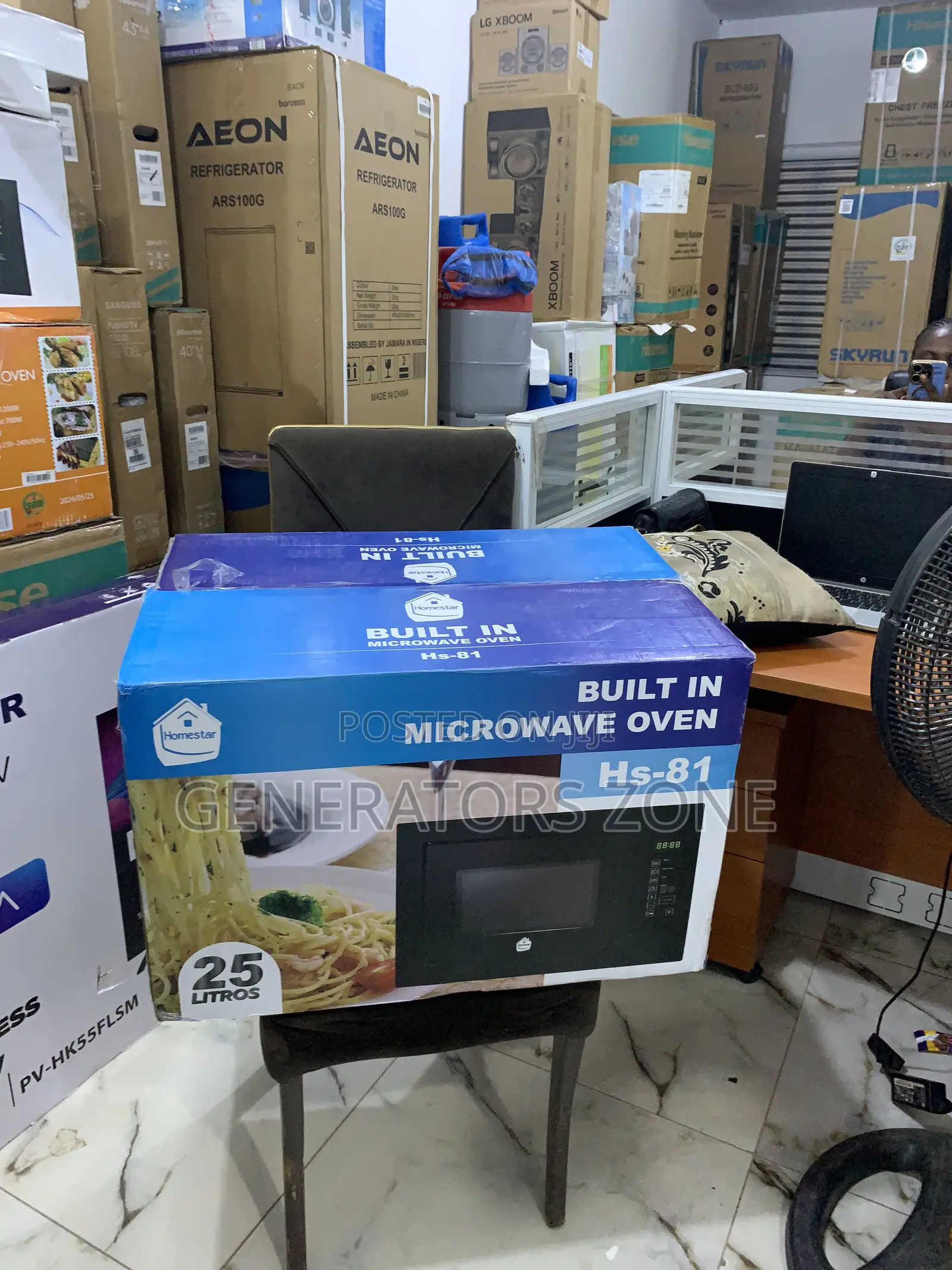 Grill, Reheat, Cook –All-in-One Homestar 25l Microwave Hs-81