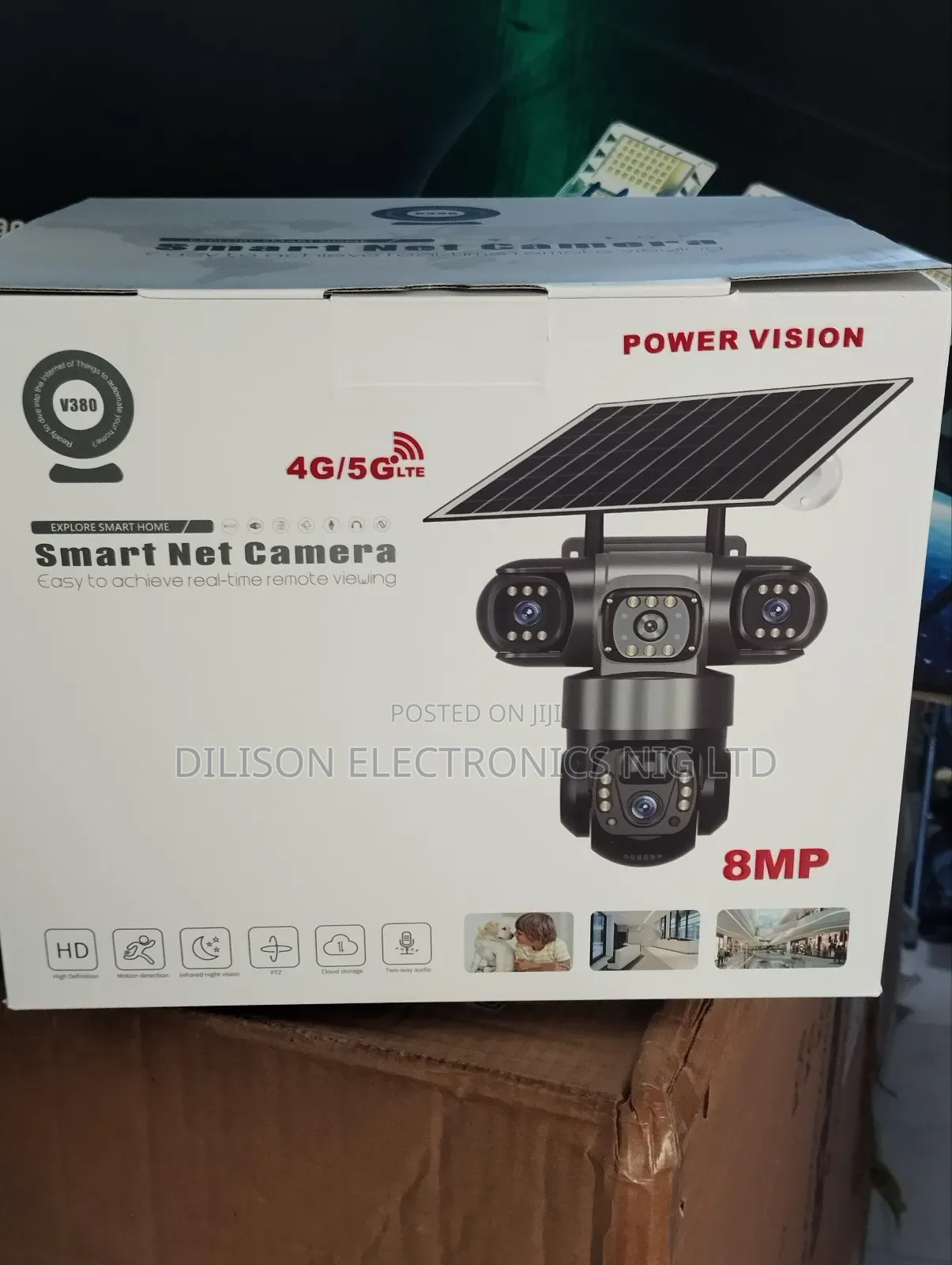 3 Lence V380 5g Intelligent Solar Camera
