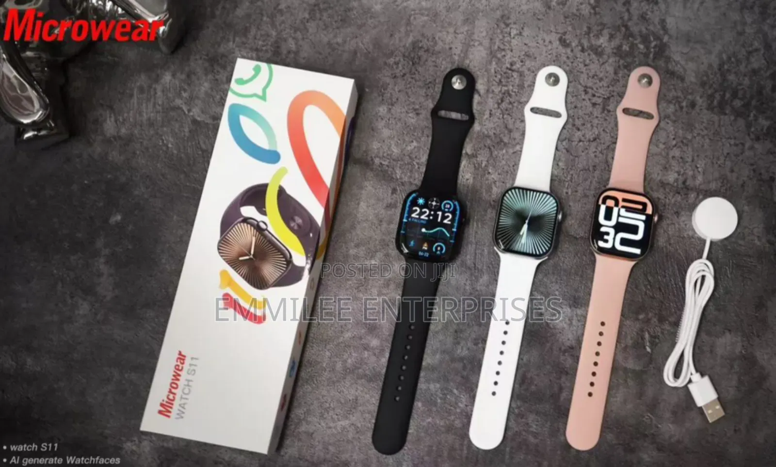 Microwear Watch S11 Whatsapp and Chatgpt