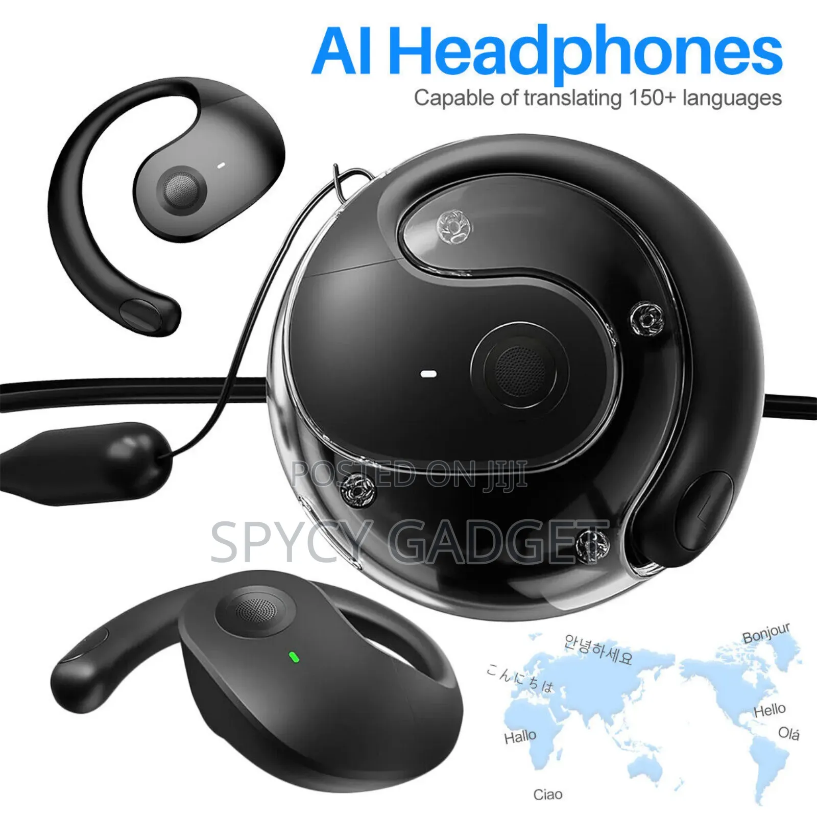 Open Wear Stereo Wireless Bluetooth Earbud