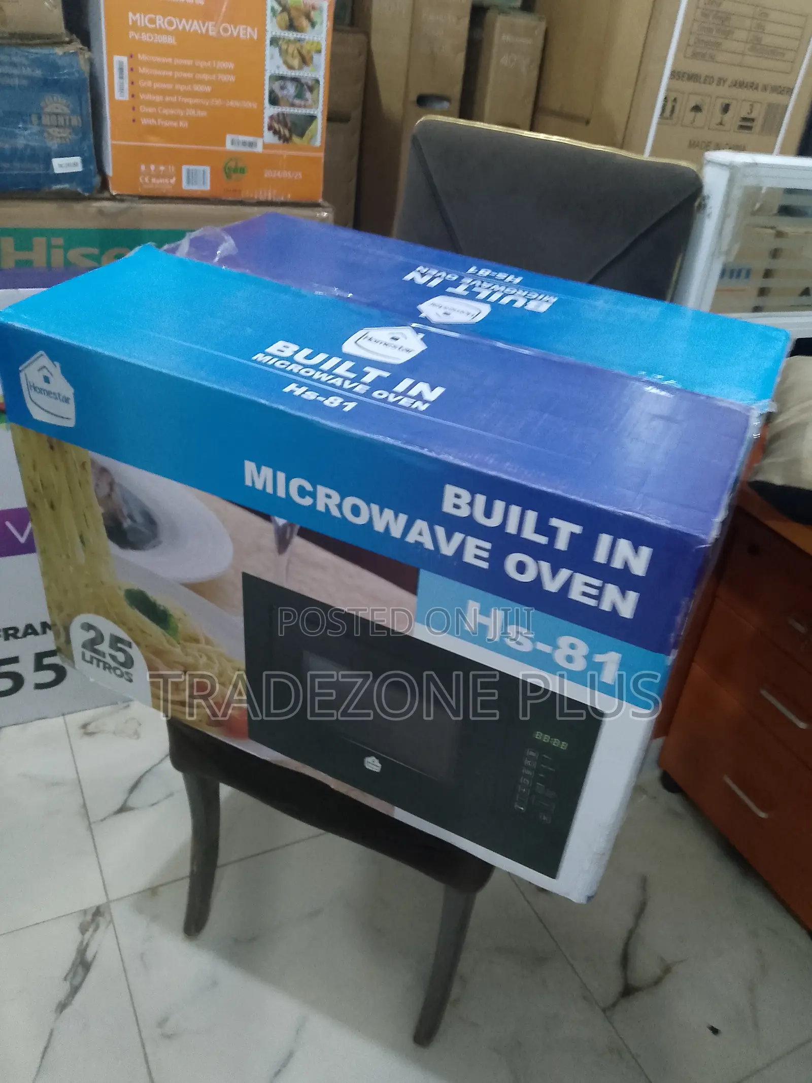 Inbuilt Microwave by Homestar – 25l, 850w Hs-81 Model
