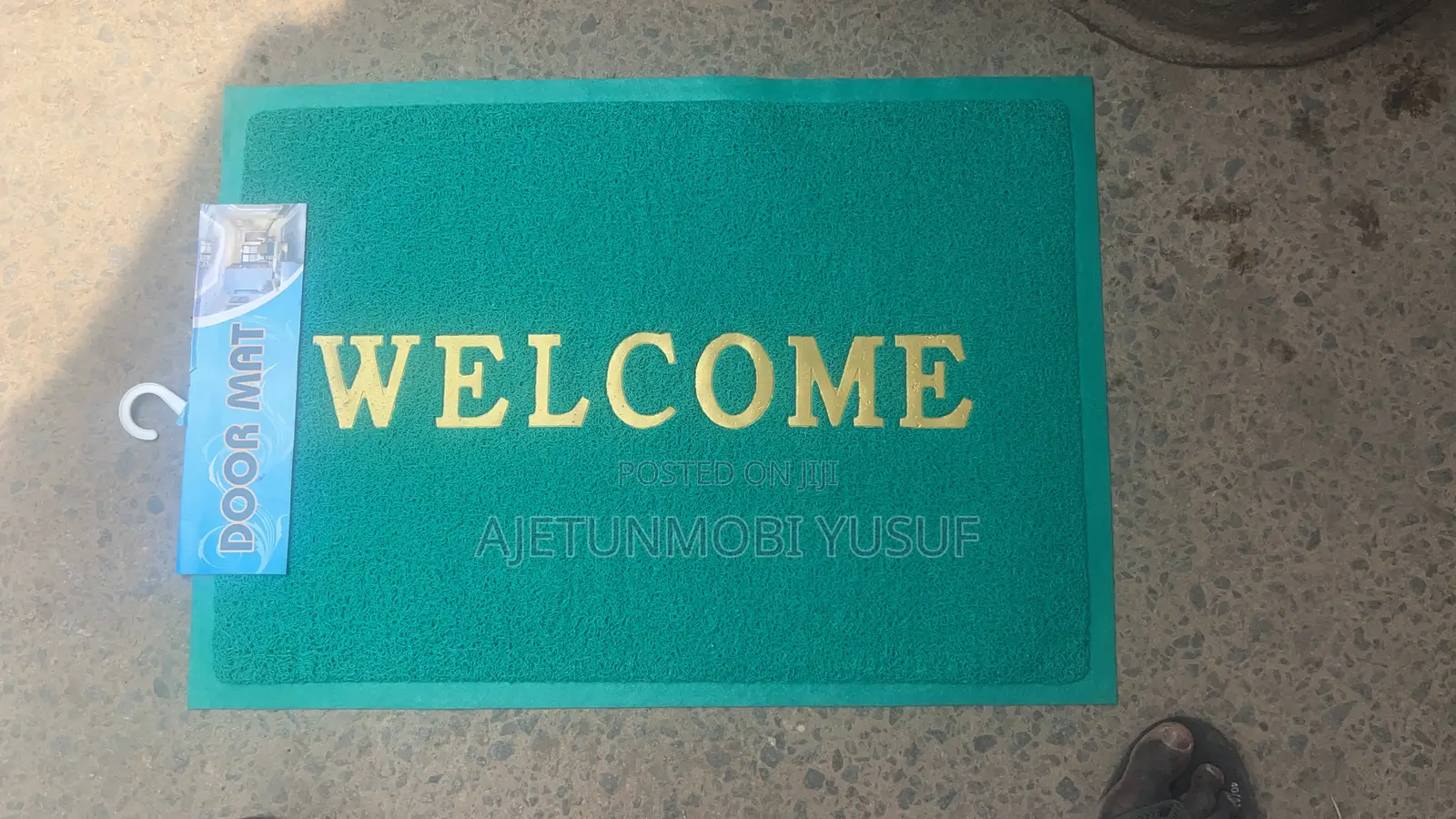 Leather Foot Mat