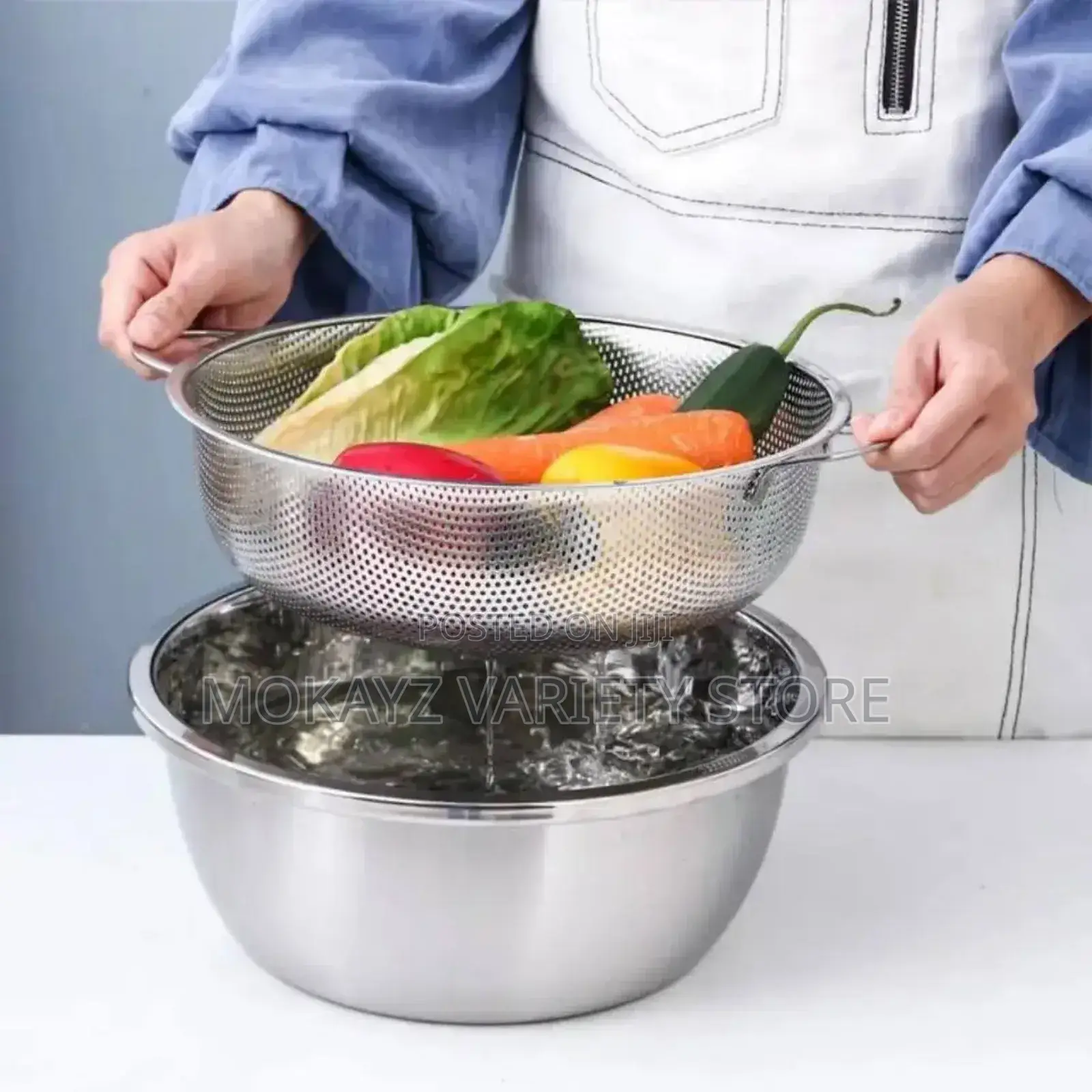 High Quality 6pcs Stainless Steel Colander