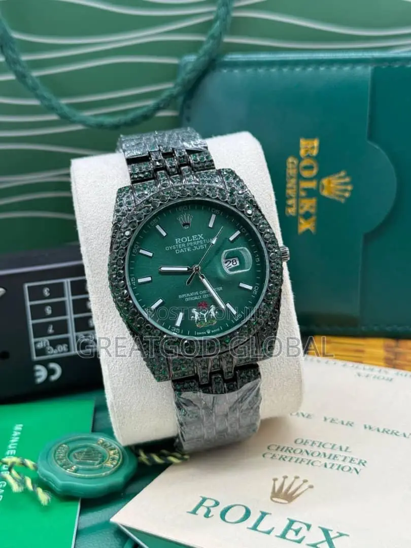 Cubana Birthday Rolex With the National Coat of Arm