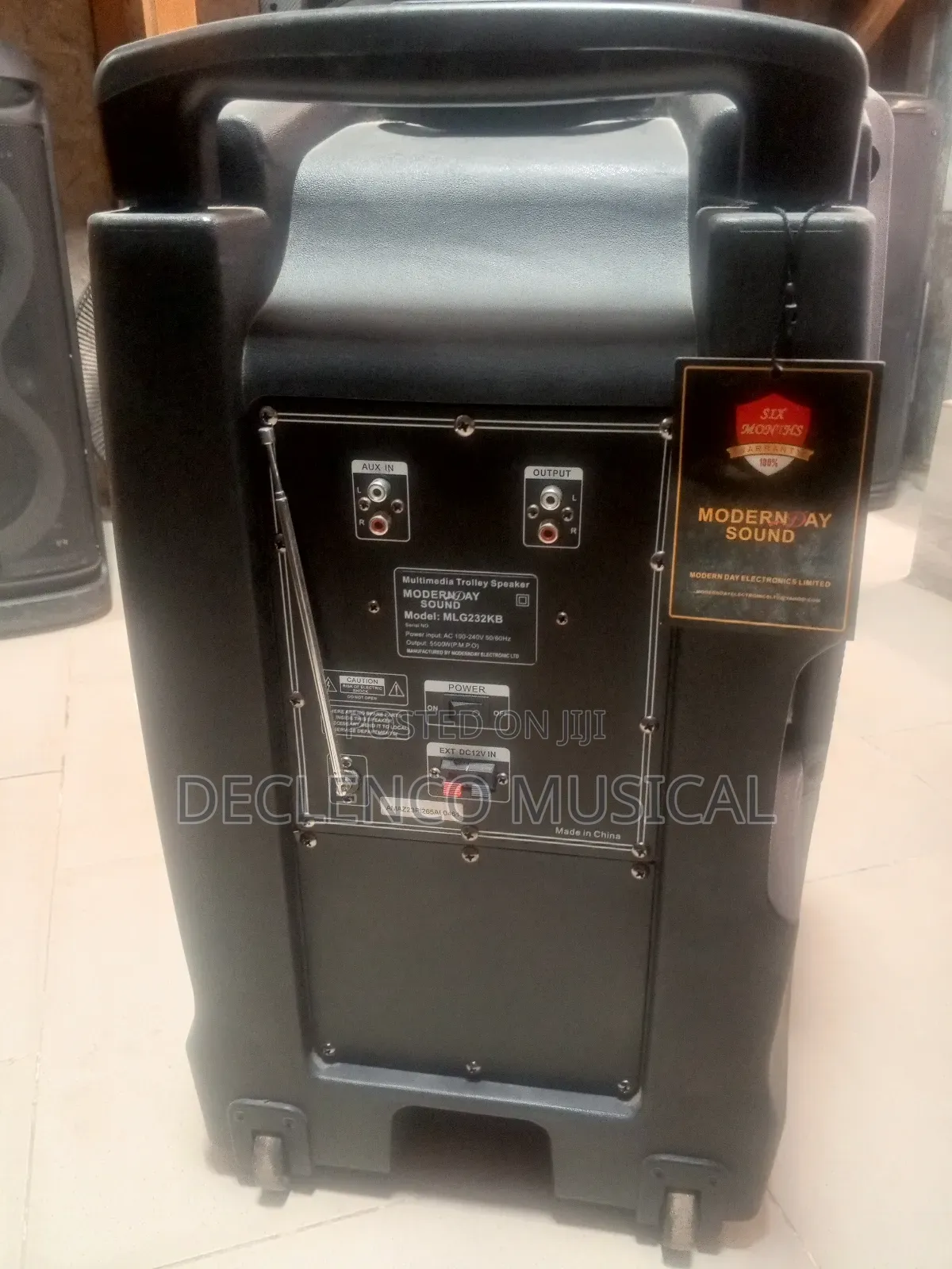 5500watts Modern Day Original 12"Inches Powerful Public Address System