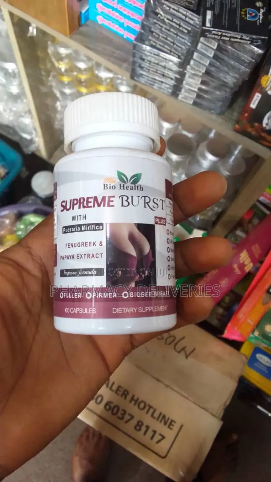 Bust Maxx and Supreme Bust Breast Enlargement Pills