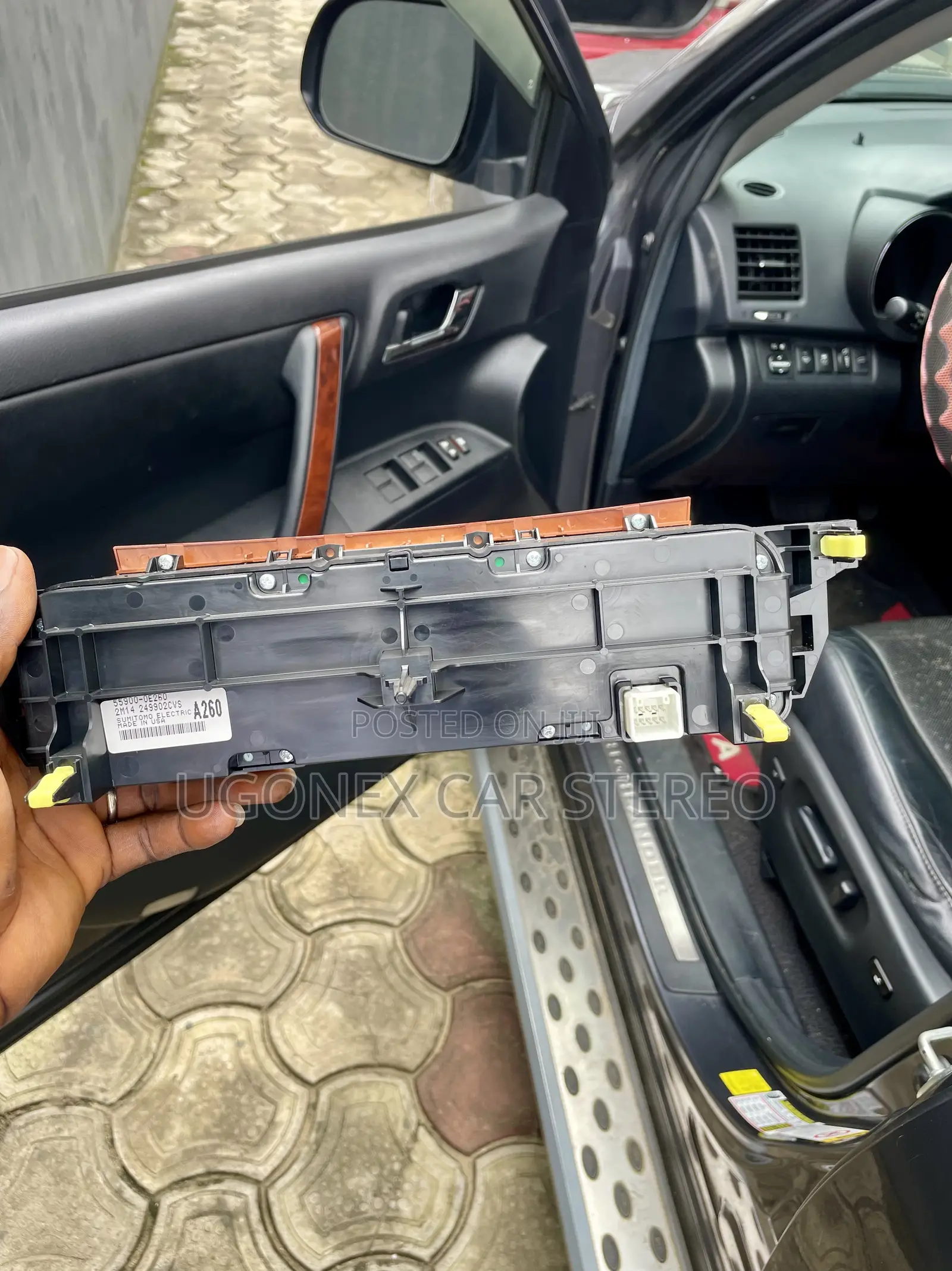 2008-13 Toyota Highlander Factory a/C Control Unit
