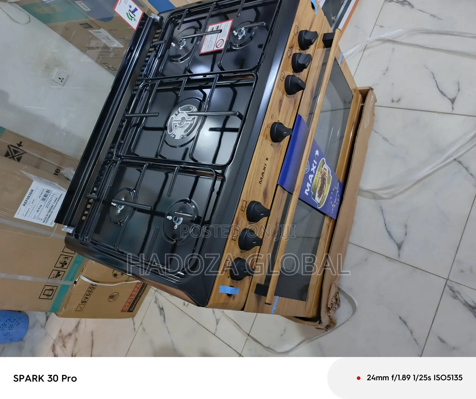 Maxi Standing Gas Cooker With Oven – Quality Build
