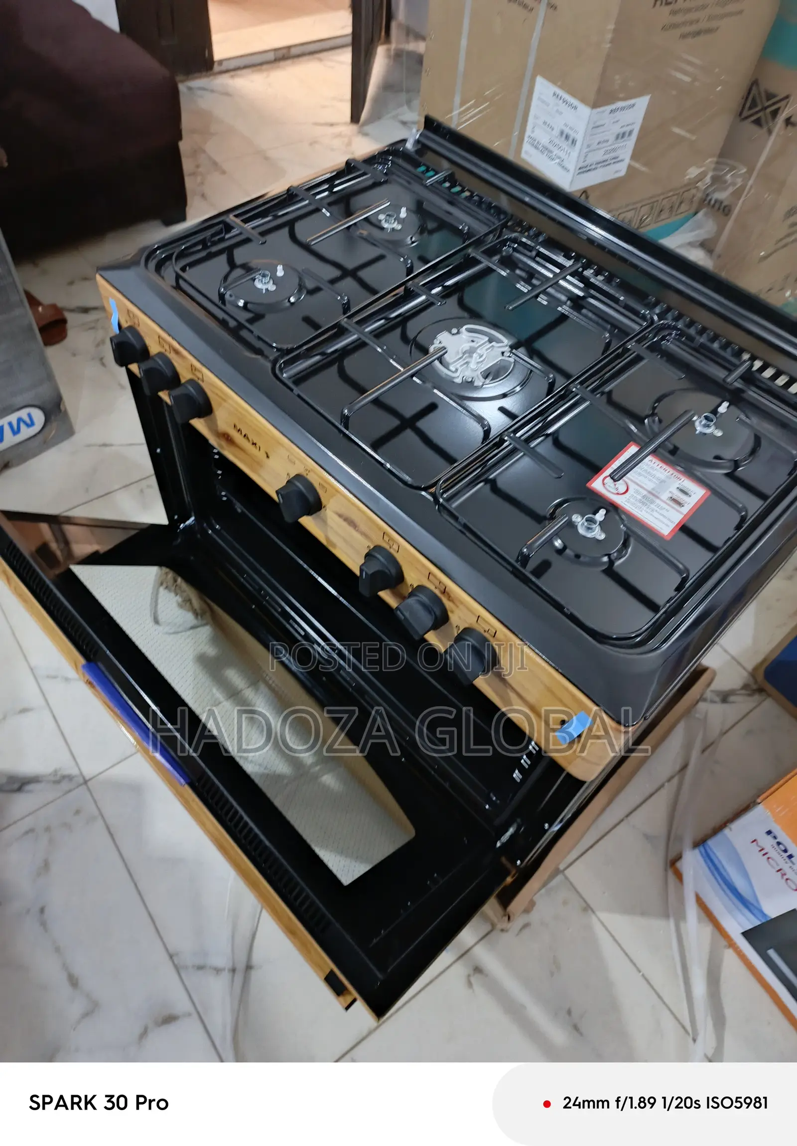 Strong & Sturdy Freestanding Cooker – Gas Oven Combo