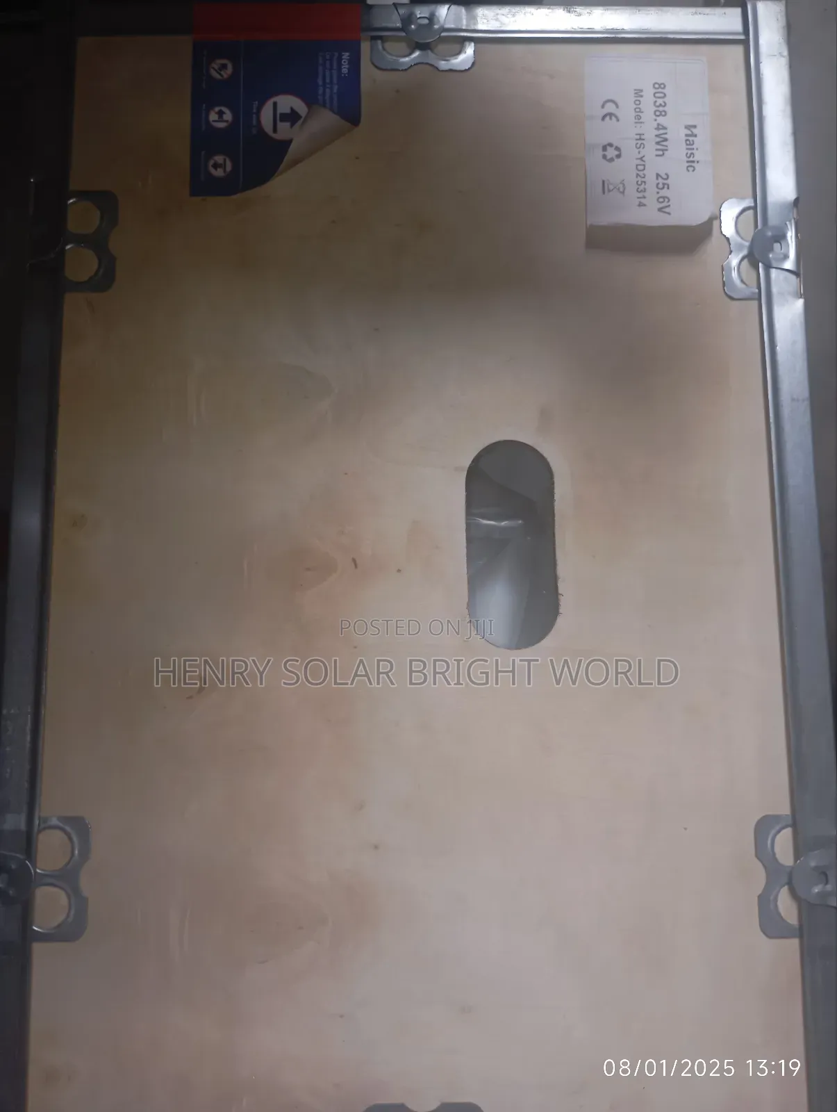 Haisic 8kwh 25.6v Lithium Battery(White Color)
