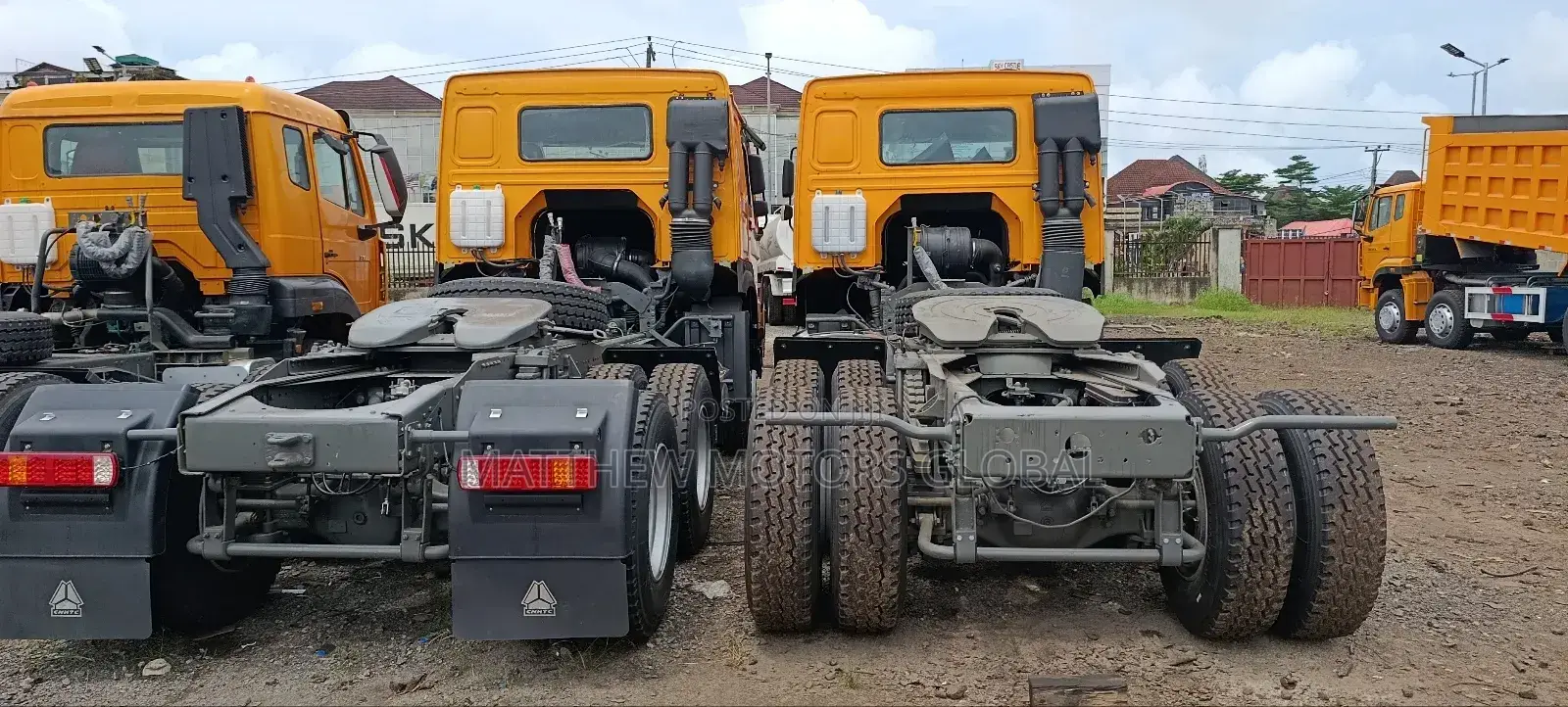 Sparkling Clean Newly Arrived Howo Truck Head