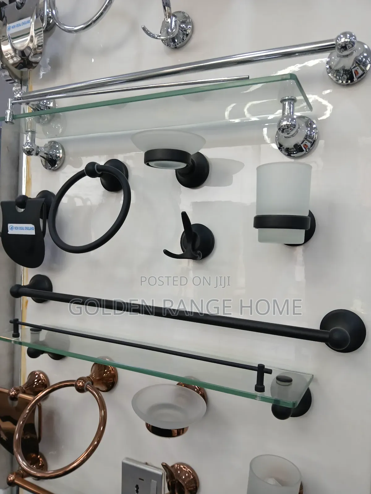 Complete Set of Bathroom Accessories