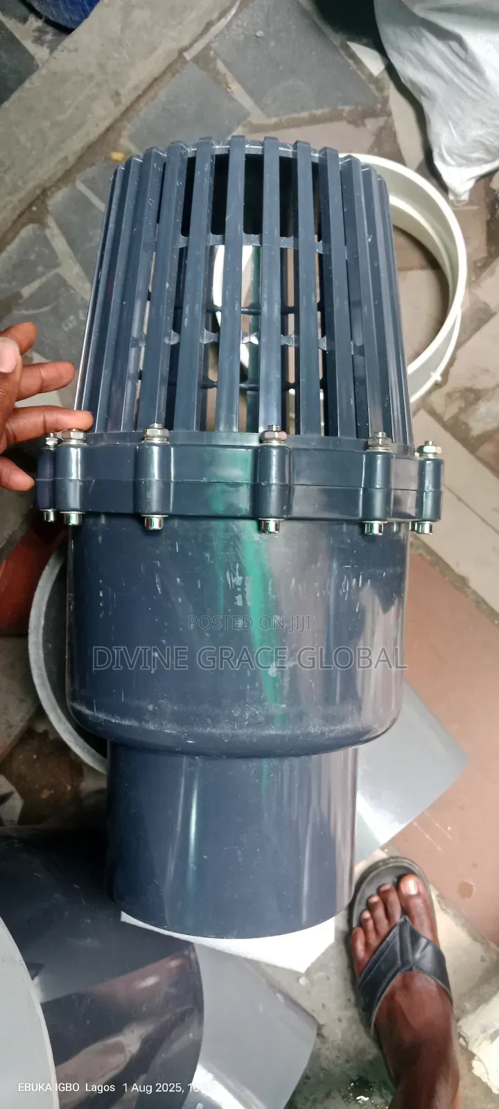 6inches Foot Valve