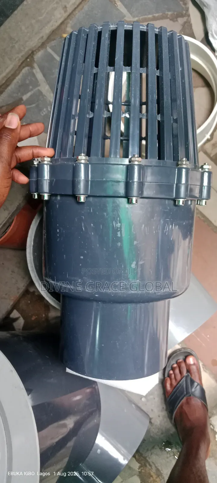 6inches Foot Valve