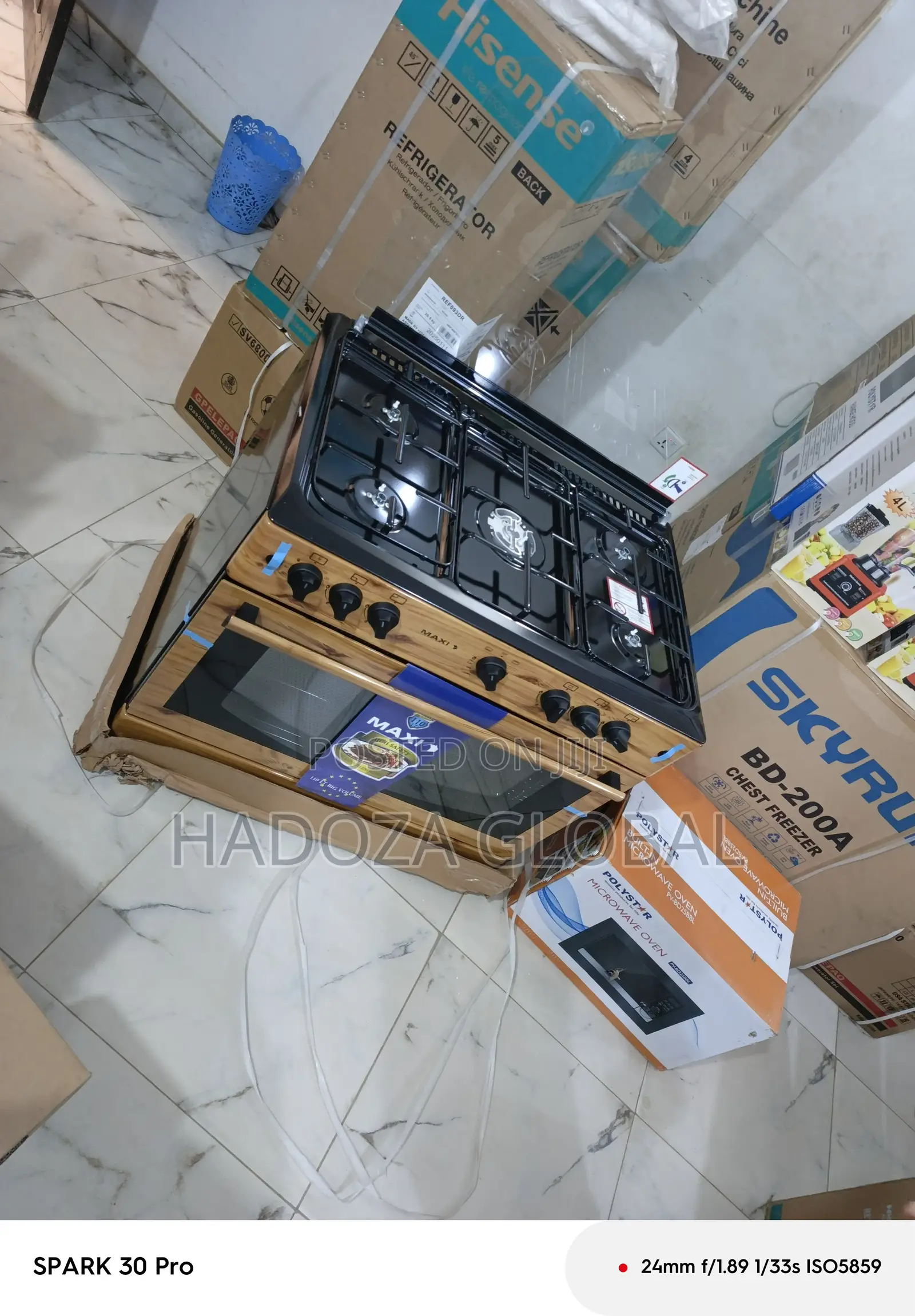 Rugged Burner + Oven Unit – Great For Busy Homes - 5 Burners