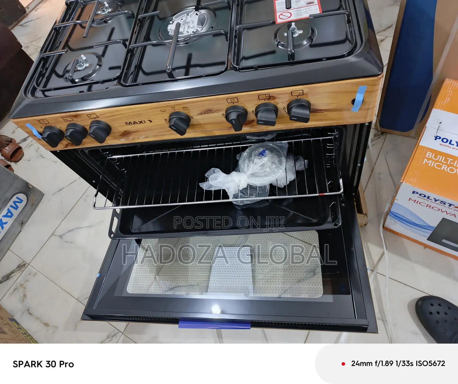 Cook More, Worry Less – 5 Burner Gas + Oven Combo