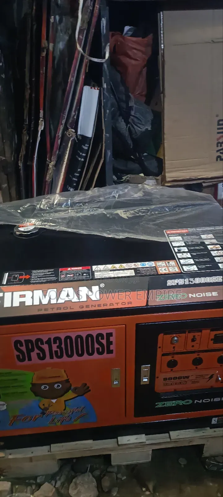 Original 8.0kva Firman Petrol Gen Zero Noisy 💯 Copper Coil