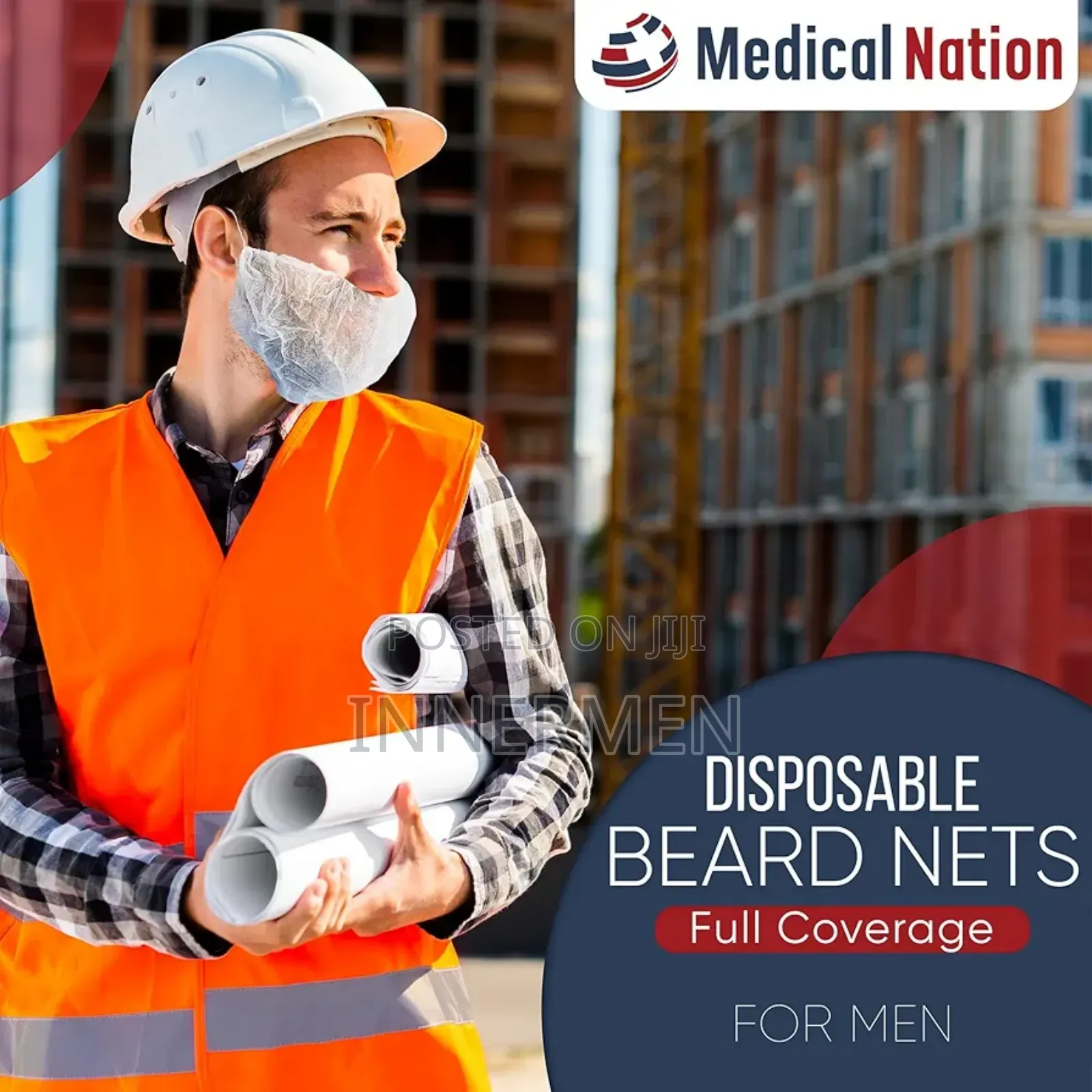 100pcs Disposable Premium Beard Cover – Hygiene & Protection