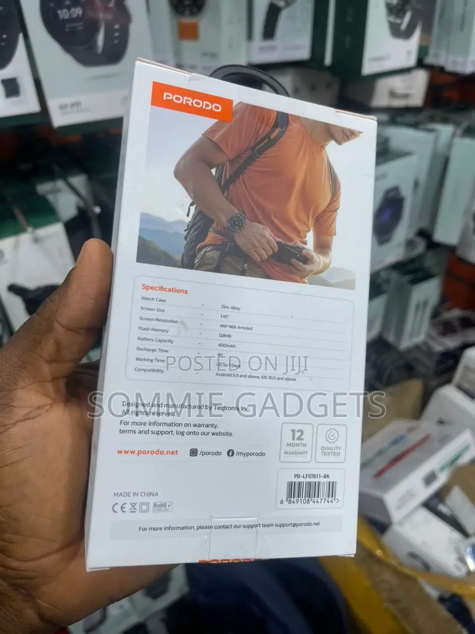 Porodo Voyager Smart Watch
