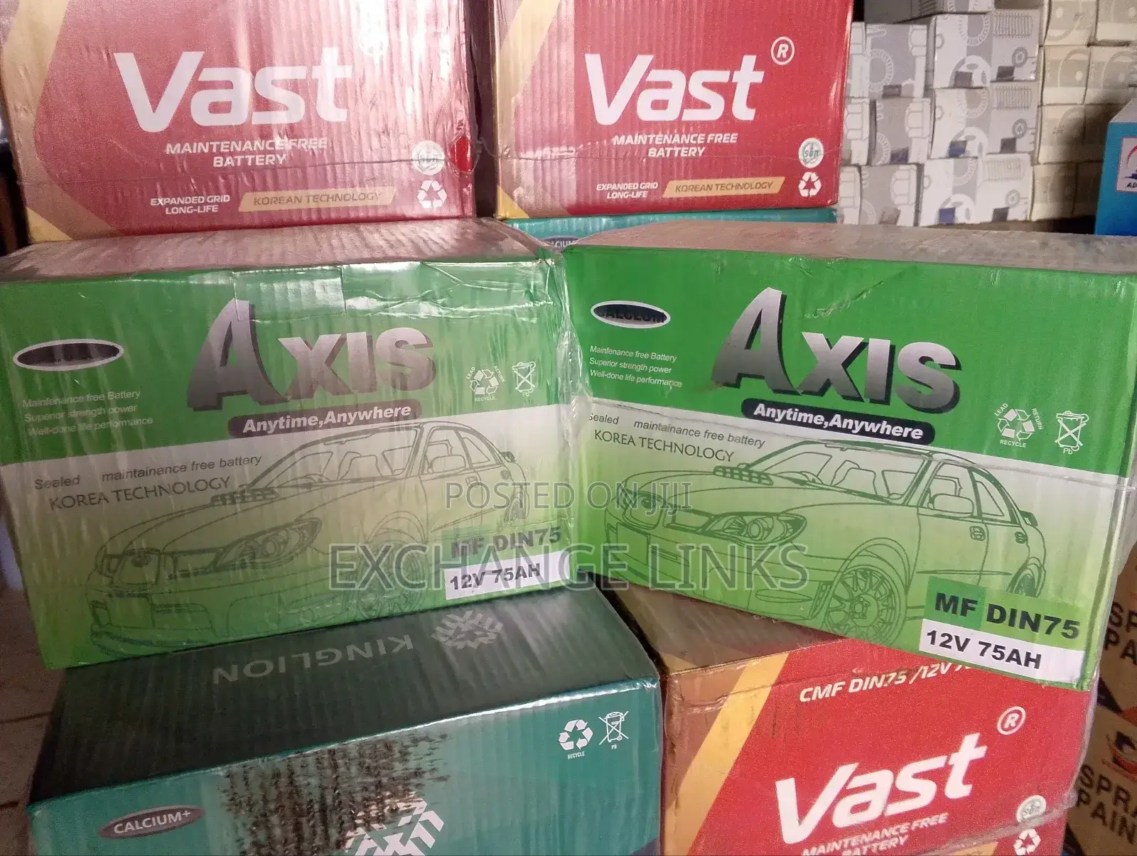 Y 100ah Korea Battery for Your Cars and Generator Set