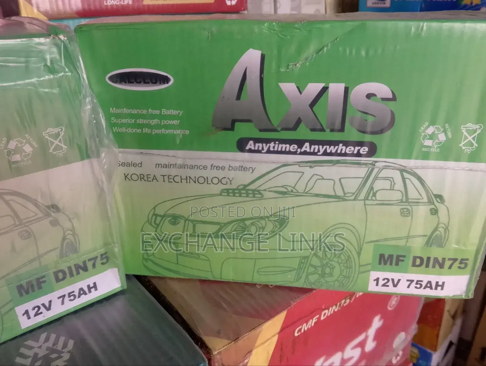 Y 100ah Korea Battery for Your Cars and Generator Set