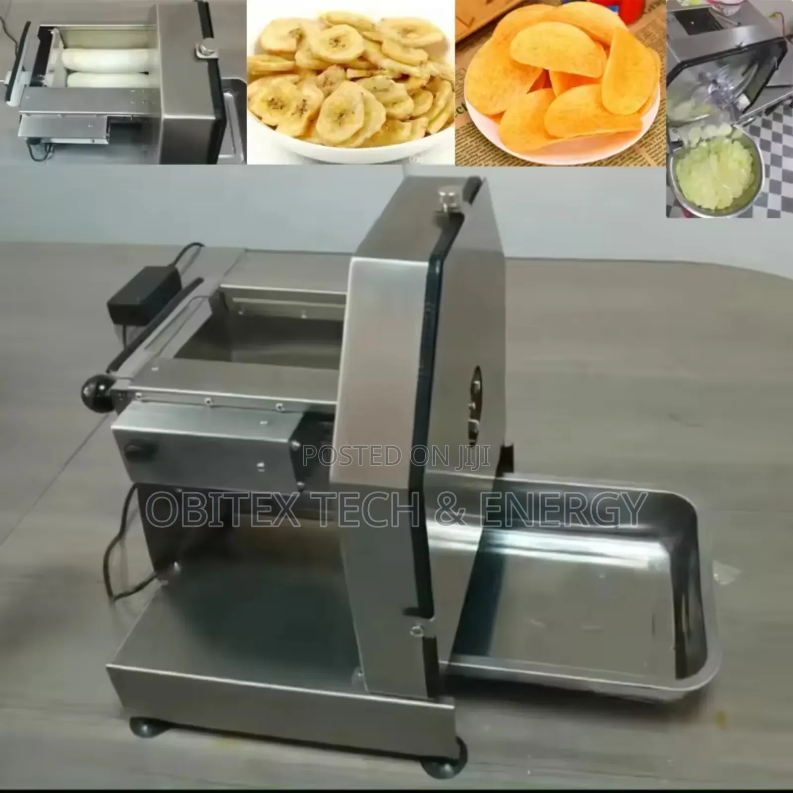  Electric Automatic Plantain Chips Slicing Machine