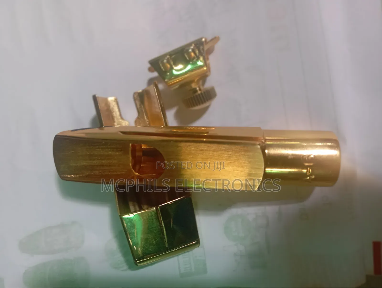 Professional Alto Saxophone Golden And Silver Mouth-piece