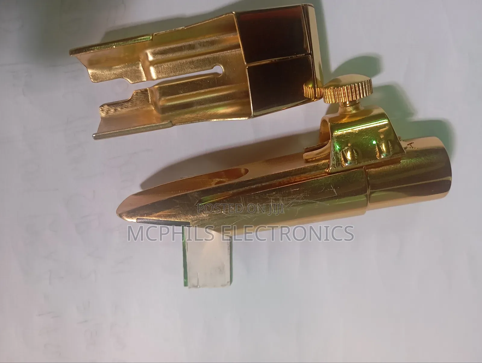 Professional Alto Saxophone Golden And Silver Mouth-piece