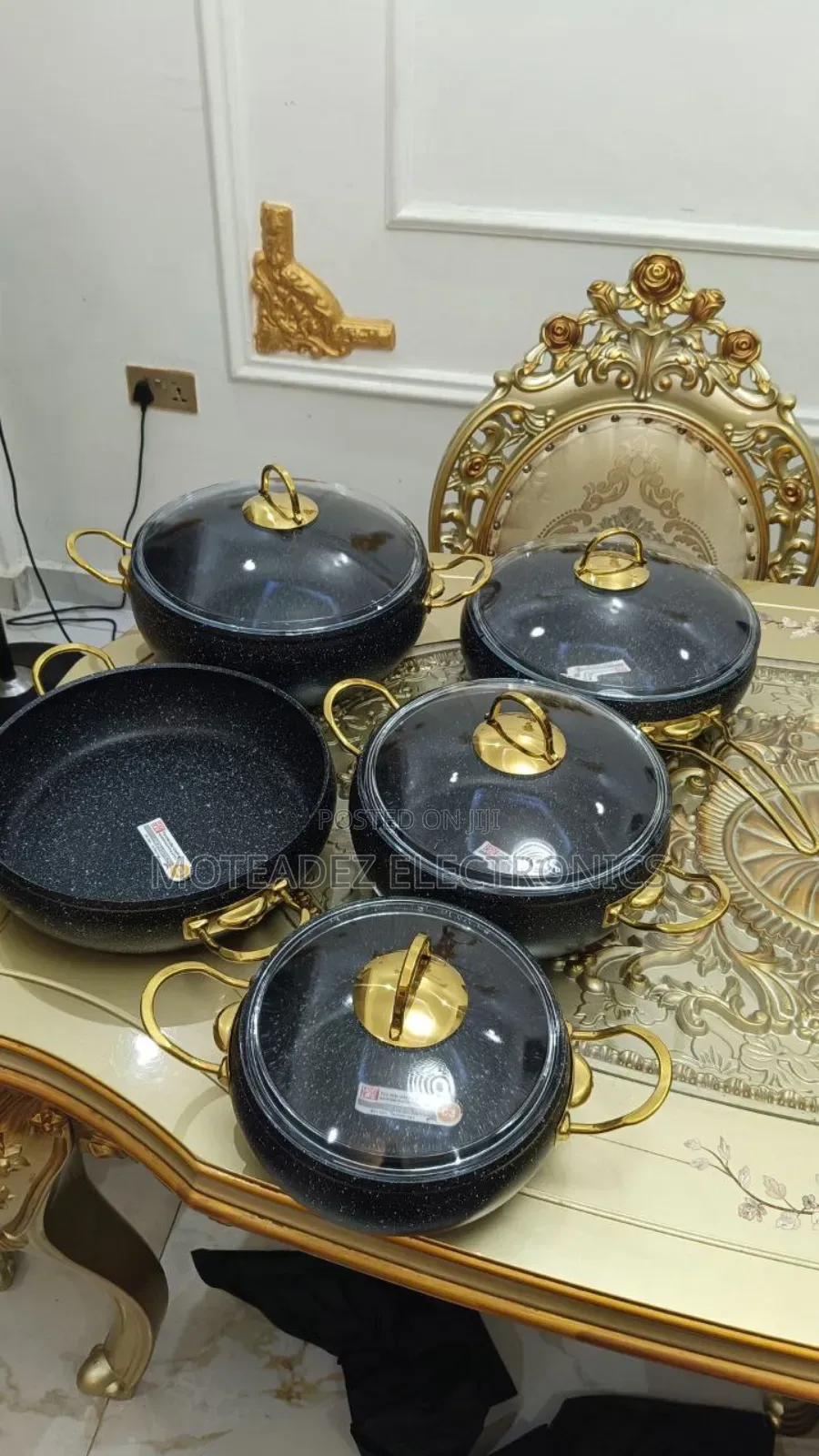 Ucc Life 9pcs High Quality Die Cast Non Stick Cookware Set
