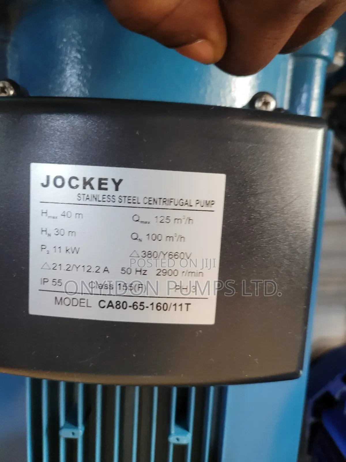 Jockey Stainless Surface Pump 15hp
