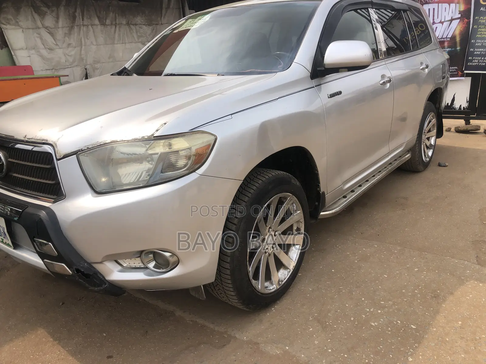 Toyota Highlander Hybrid Limited 2008 Silver