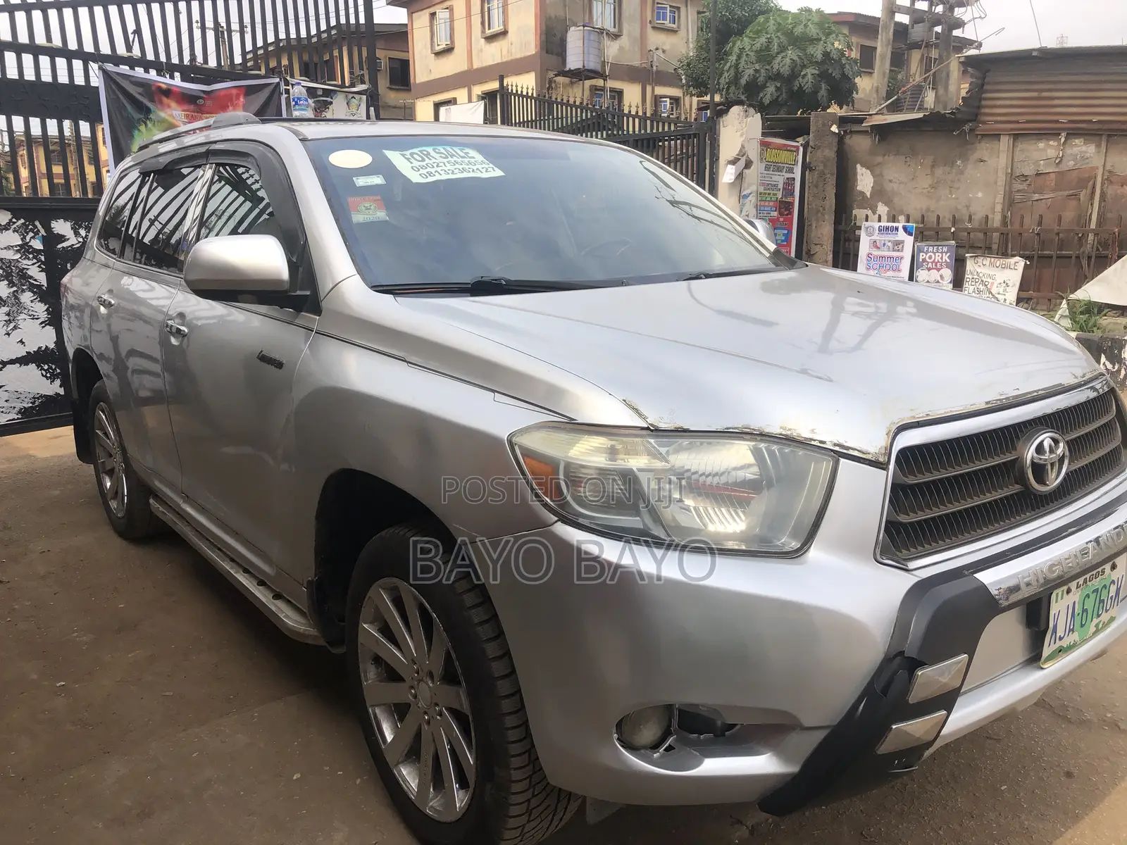 Toyota Highlander Hybrid Limited 2008 Silver