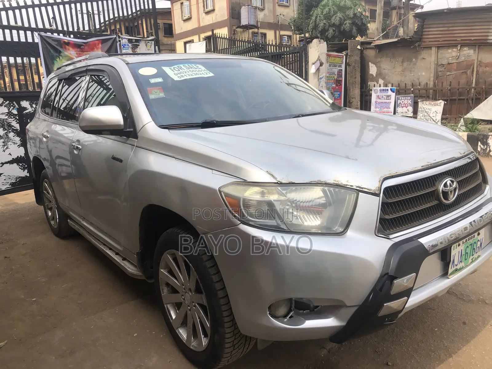 Toyota Highlander Hybrid Limited 2008 Silver