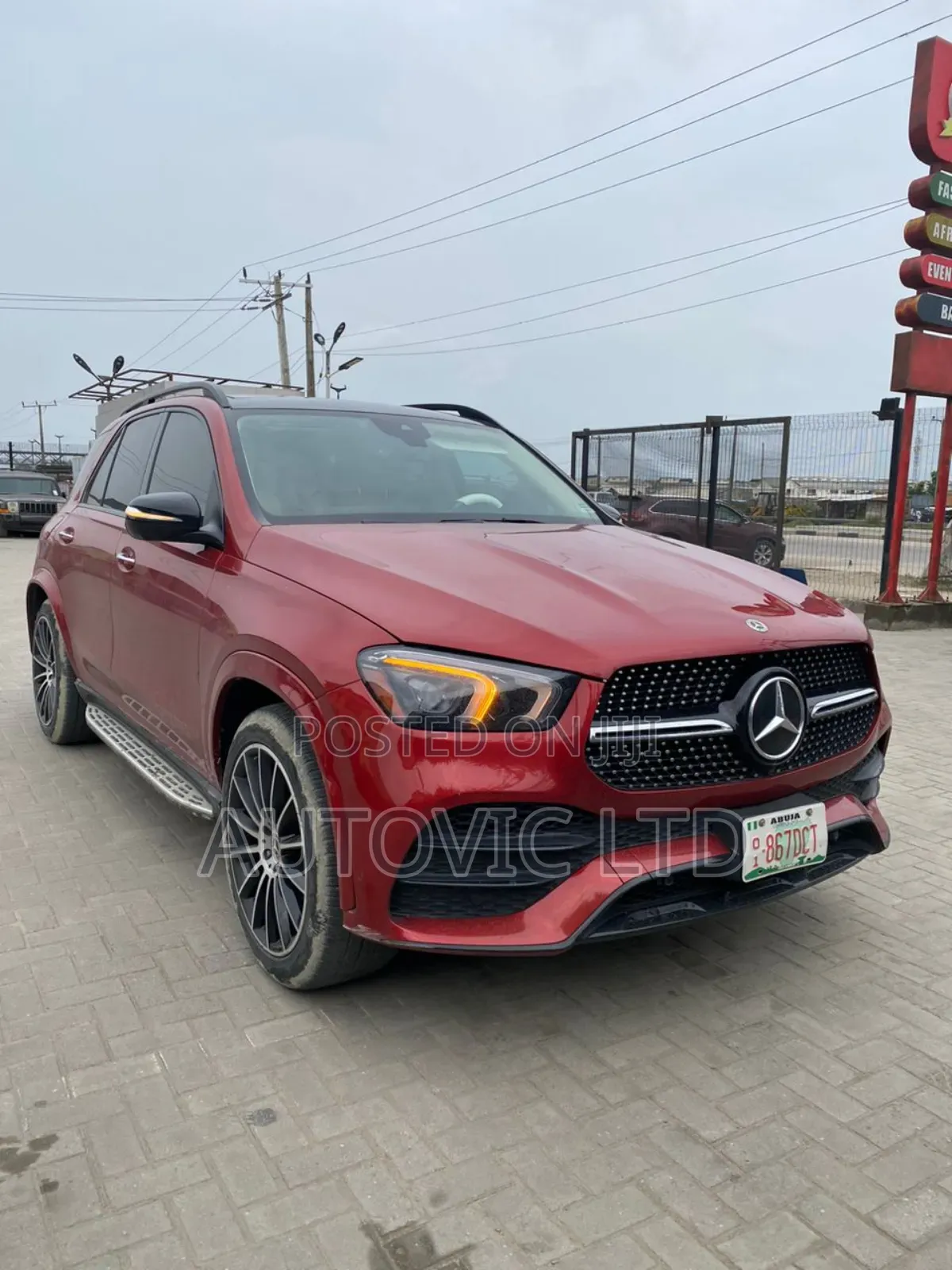 Mercedes-Benz GLE-Class GLE 350 4MATIC 2021 Red
