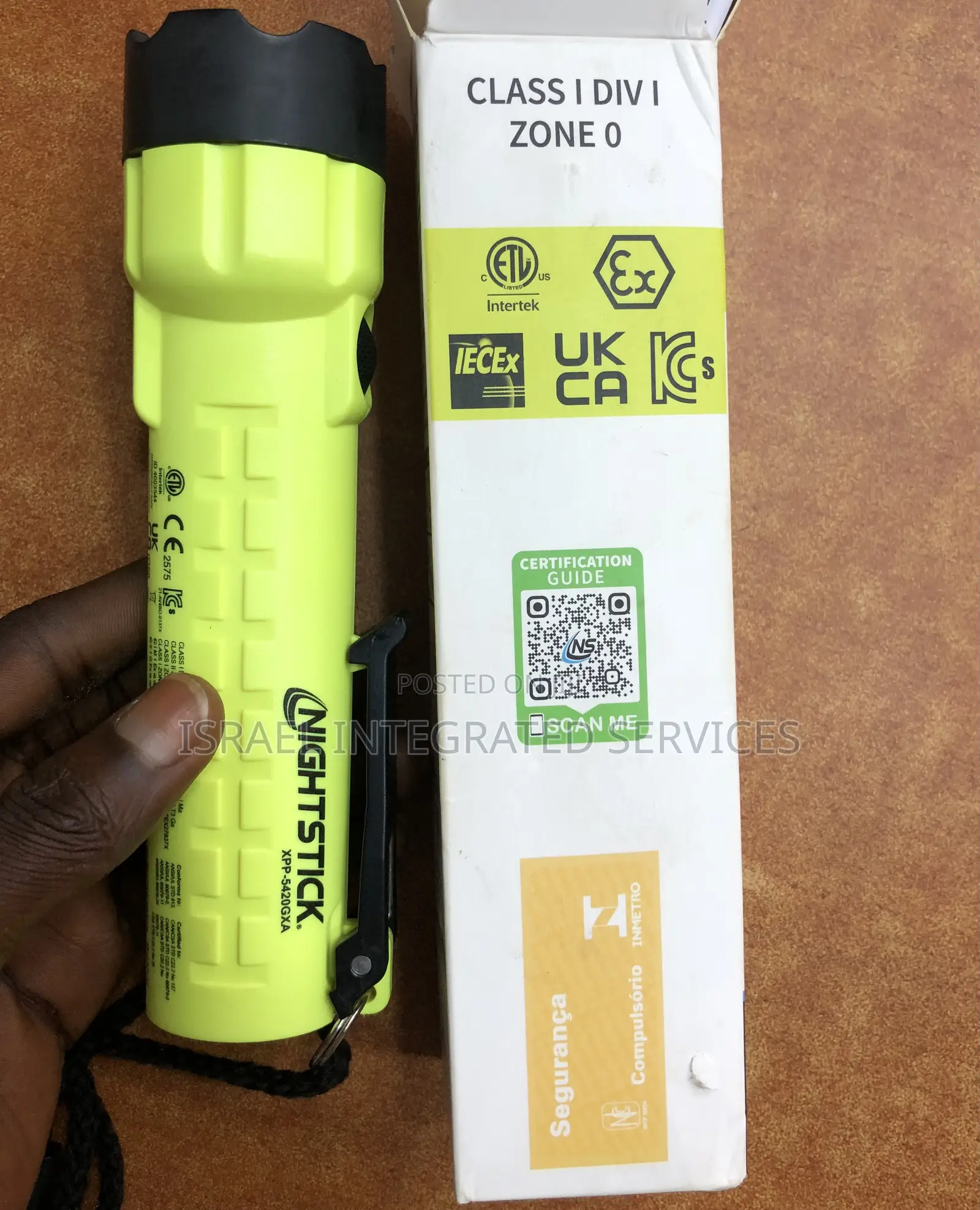 Nightstick Torch Intrinsically Safe XPP-5420gxa, 210 Lumens