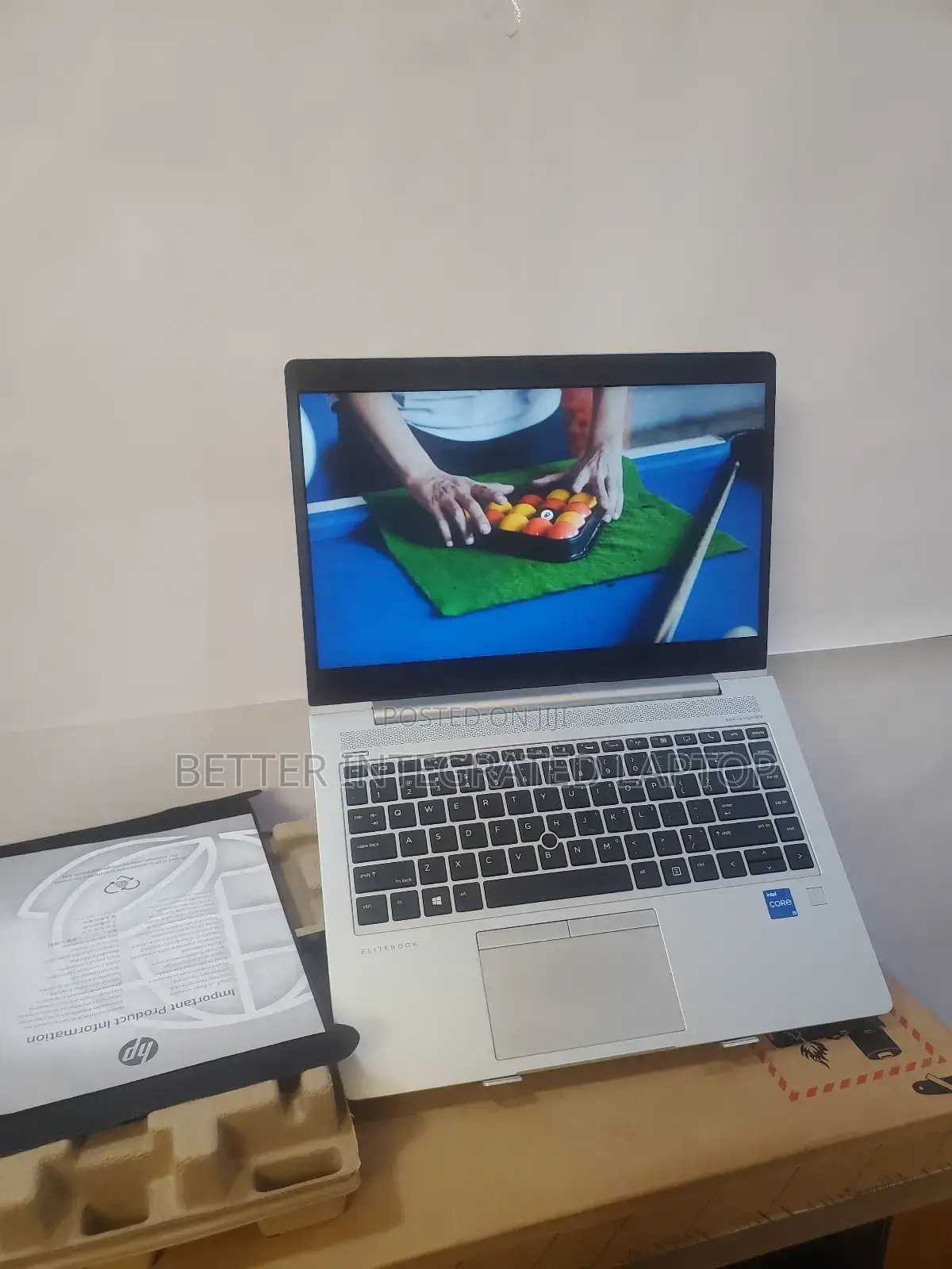 New Laptop HP EliteBook 8770W 8GB Intel Core i5 SSD 256GB