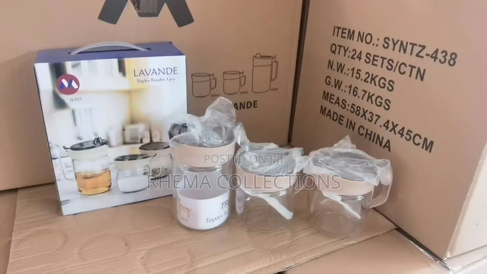 2pc Spice Cup and 1 Oil Storage/Dispenser Bottle
