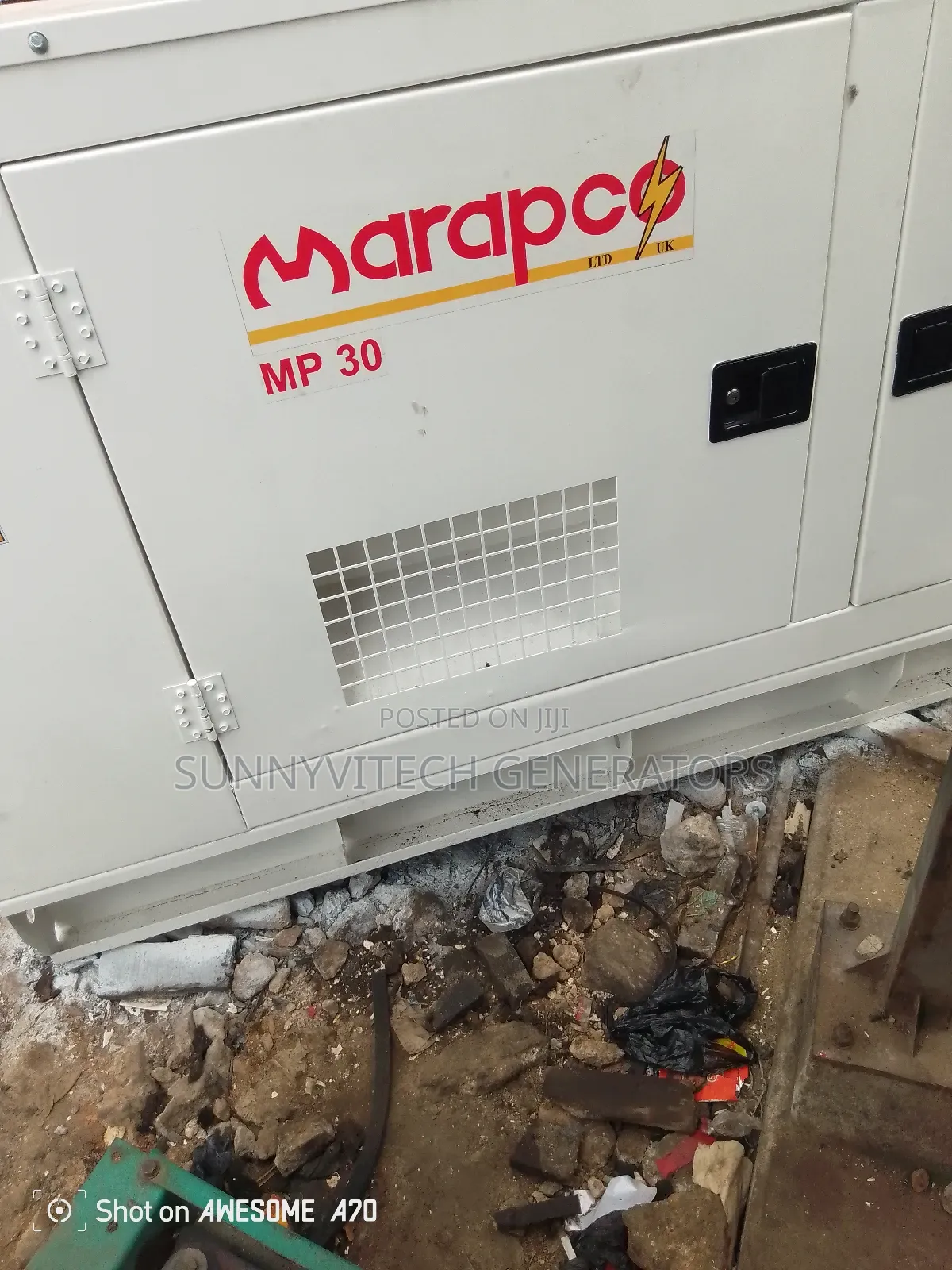 30kva Marapco Perkins Generator Super Silence Almost New