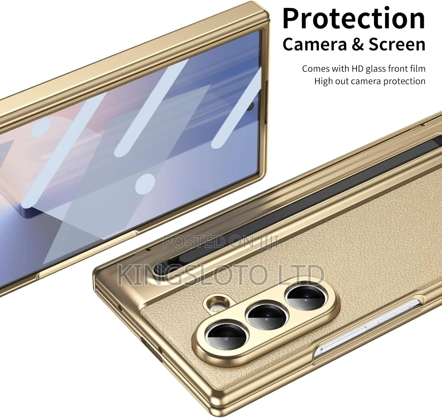 Samsung Galaxy Z Fold 7 Case. Pen Build in Screen Protector