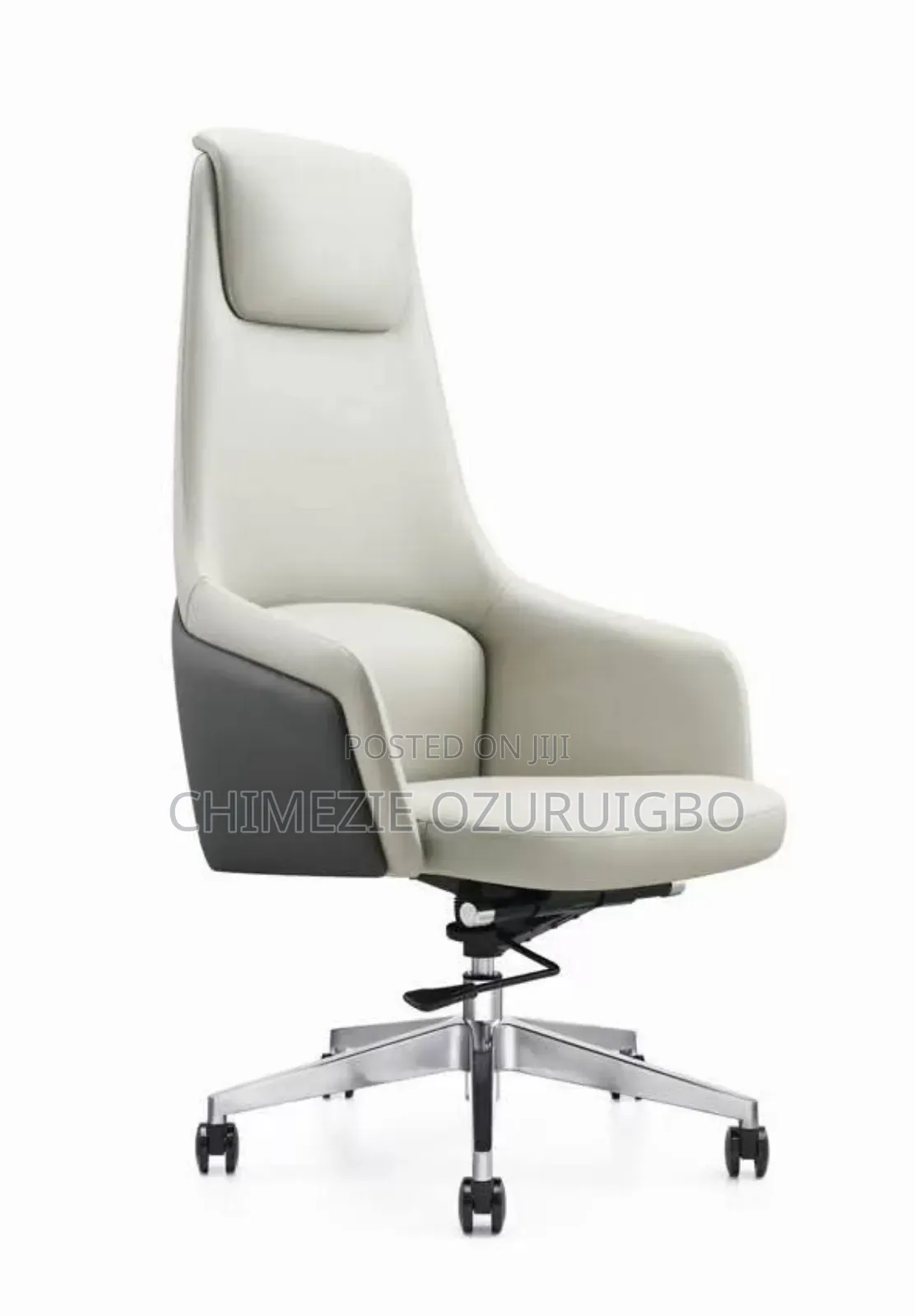 Cream Coloured Executive Swivel Chair