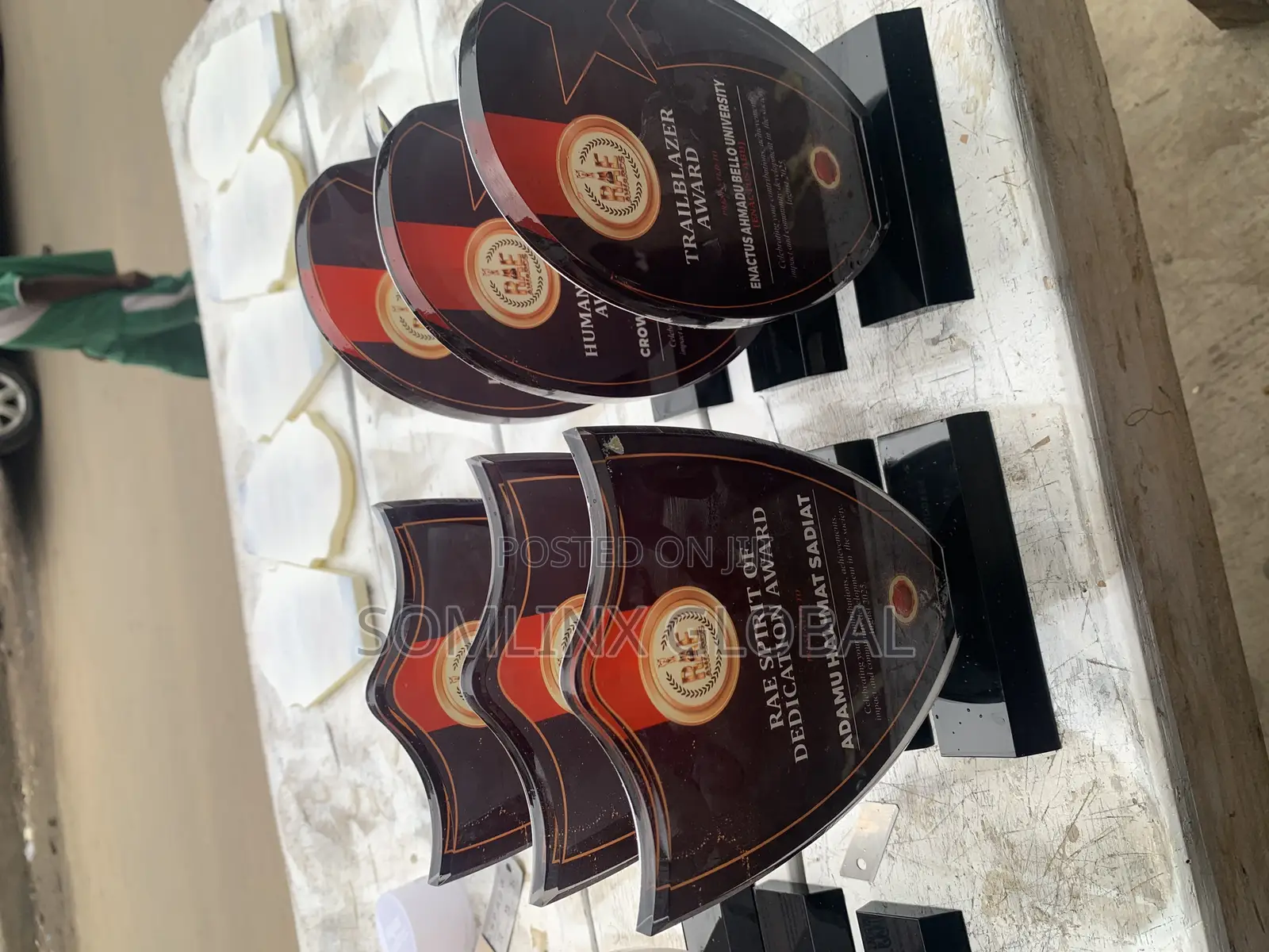 Acrylic Plaques With This Kind of Printing of Your Choice