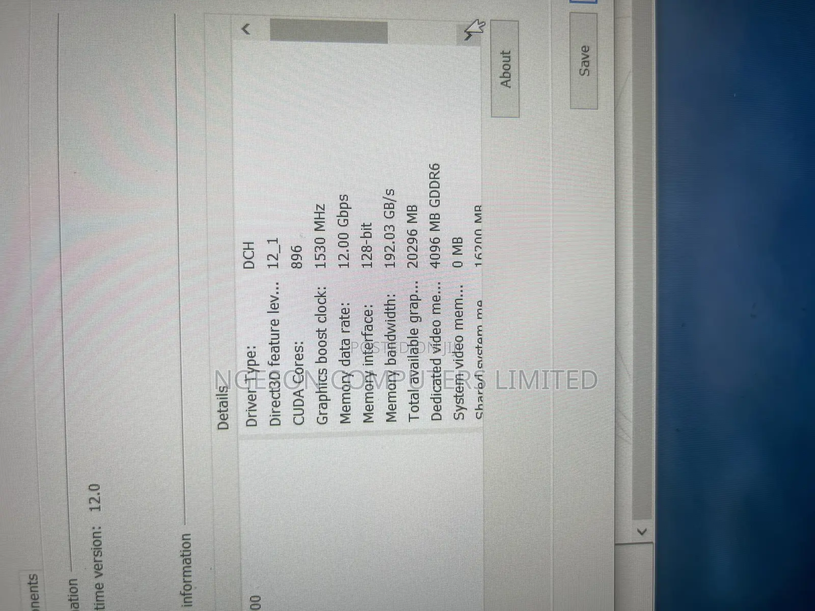 Laptop Dell Precision 7550 32GB Intel Core I7 SSD 512GB