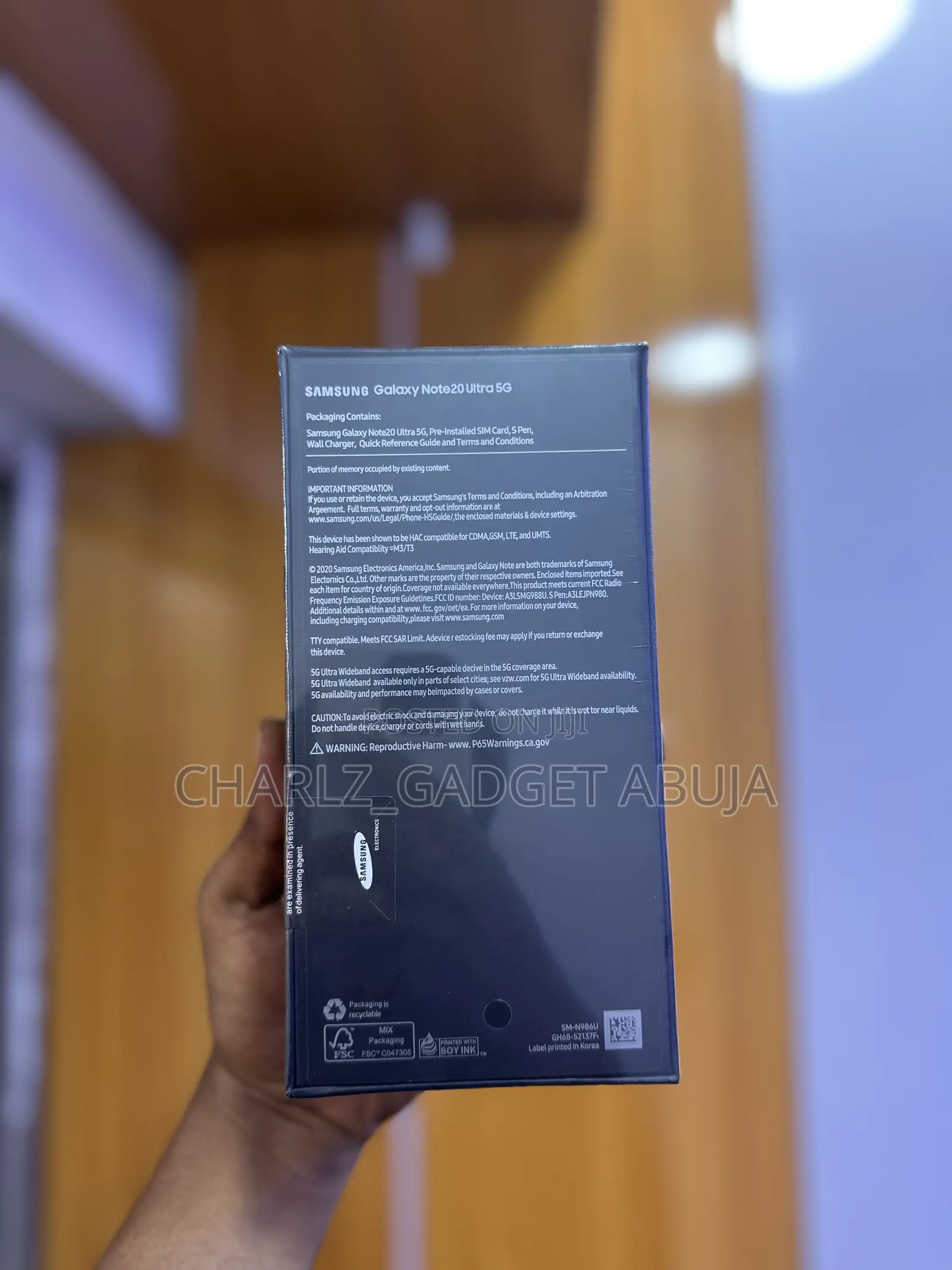 New Samsung Galaxy Note 20 Ultra 5G 256 GB
