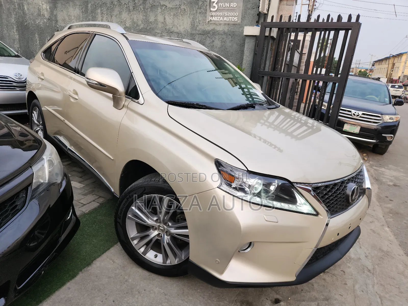 Lexus RX 350 AWD 2015 Gold