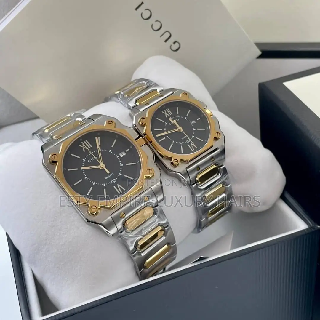 High Quality Couple Gucci Chain Watches